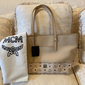 MCM leather shopper